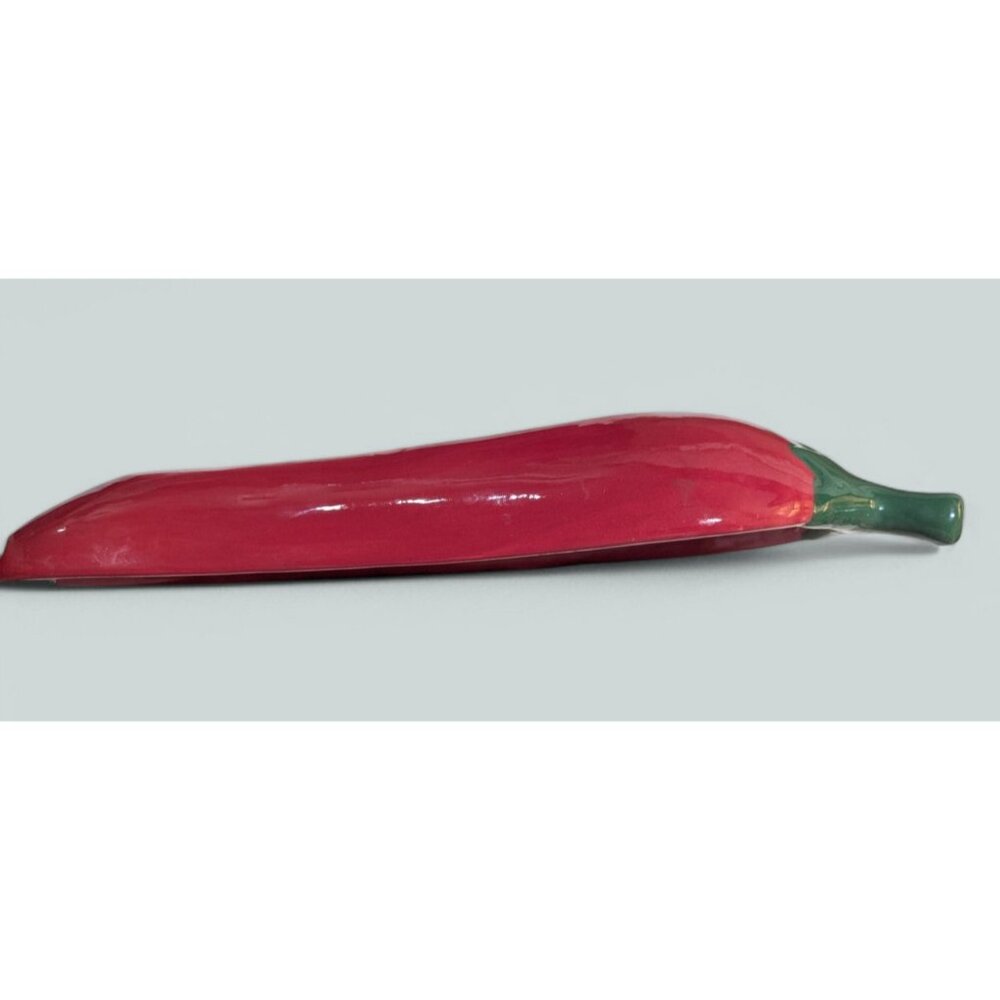 The Main Ingredients Red Hot Chili Pepper‎ Salsa Dish Trinket Plate Kitchy Retro - Picture 4 of 4